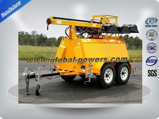 চীন 50Hz নির্মাণ জরুরি মোবাইল লাইট টাওয়ার 8 ঘন্টা একটানা চালু সরবরাহকারী