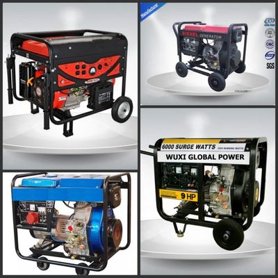 চীন 6.5 KVA Single Phase Gasoline Generator Set Air Cooled Power By Honda Engine সরবরাহকারী