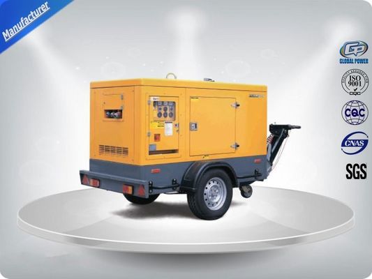 চীন Brushless Portable Mobile Generators Trailer Mounted Class H Insulation সরবরাহকারী
