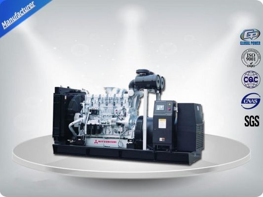 চীন Safey Frame Low Noise Diesel Generator Set 683kva With Original Japan Mitsubishi Engine সরবরাহকারী