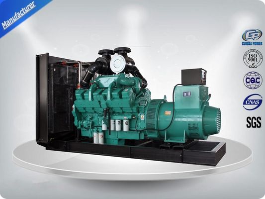 চীন 800Kw / 1000Kva Open Type Diesel Generator With Cummins Engine 1200L Fuel Tank Capacity সরবরাহকারী