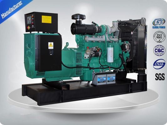 চীন 300kW / 375kVA Open Type Diesel Generator Sets With Cummins Engine 6ZTAA13-G3 সরবরাহকারী