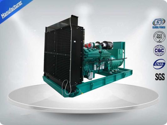 চীন 50Hz 3 ফেজ 4 ওয়্যার 470KW / 588KVA ওয়াটার ঠান্ডা আইপি 23 সঙ্গে ডিজেল জেনারেটর সেট ম্যাকাল্ট Brushless বিকল্প সরবরাহকারী