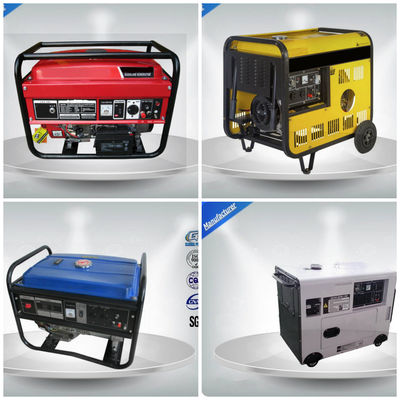 Gasoline Engine Generator Set 7.0-7.5 kw / kva , Portable Genset For Rent সরবরাহকারী