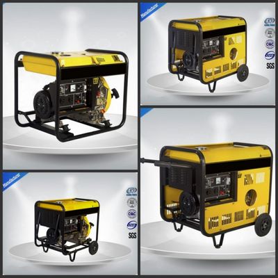 Electric Start Single Phase Portable Generator Set Rental Air Cooled 4.5 Kva সরবরাহকারী