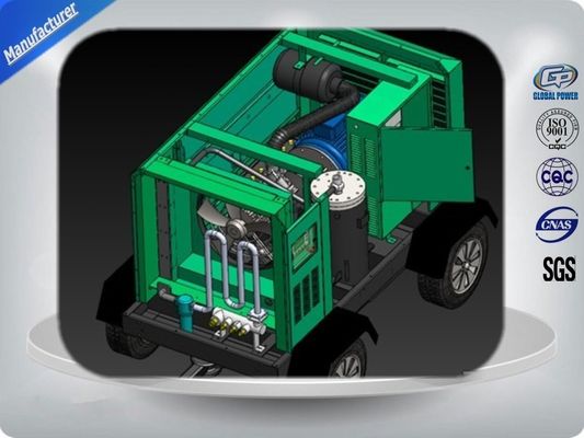 তেলবিহীন স্ক্রু বৈদ্যুতিক এয়ার কম্প্রেশার পরিবেশ-বান্ধব সরাসরি চালিত রোটারি সরবরাহকারী