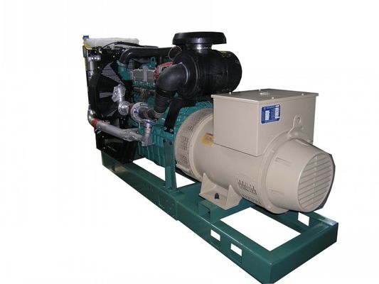 জল-শীতল 280kw জরুরী Genset খোলা বৈদ্যুতিক স্টার্ট পারকিন্স কামিন্স সরবরাহকারী