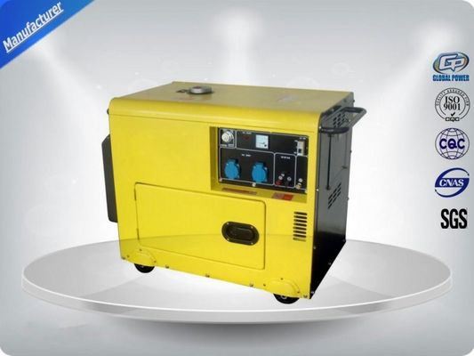 4.5kva Silent Diesel Generator For  Home Use 3 Phase Portable Generator Set 72 dB With Digital Panel , Silent Frame সরবরাহকারী