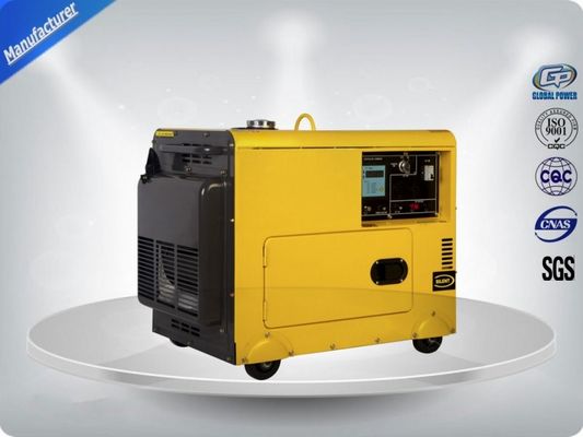 4.5kva Silent Diesel Generator For  Home Use 3 Phase Portable Generator Set 72 dB With Digital Panel , Silent Frame সরবরাহকারী