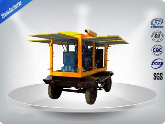 Moblie Tralier Diesel Generator Set 4 Stroke 50kva ISUZU Diesel Genset 4JB1T-S / 46 সরবরাহকারী