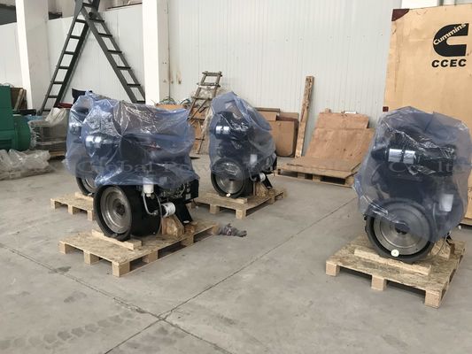 ইলেকট্রনিক কোফো ওপেন জেনারেটর সেট সমুদ্রের জল শীতল 3 ফেজ 4 তারের সঙ্গে ব্রাশহীন Genset সরবরাহকারী